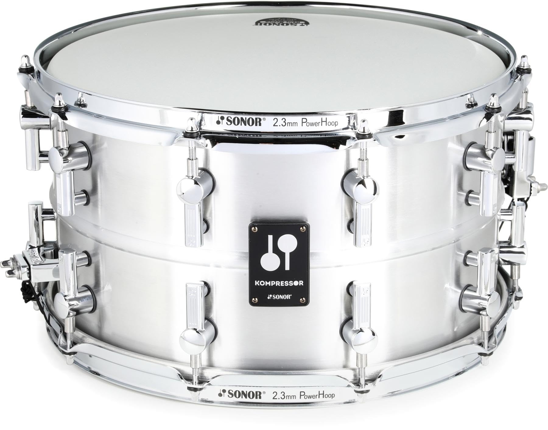 Amazon.com: Sonor Kompressor Series Aluminum Snare Drum - 8 x 14
